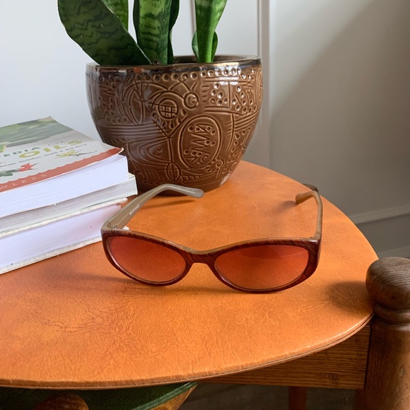VTG Vintage Dockers sunglasses 🕶 wood look - Picture 1 of 5